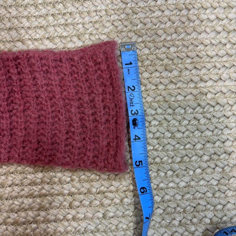 Free People Pink Moonbeam Alpaca V-Neck Soft Sweater Wmns L New without tags - Picture 12 of 12